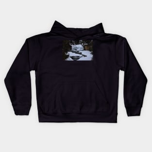 Ice Flow. Kids Hoodie